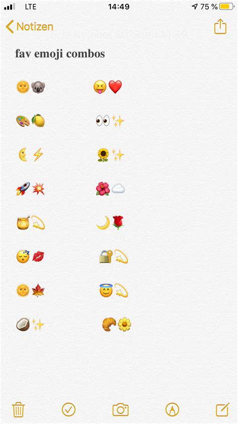 on top combo emojis